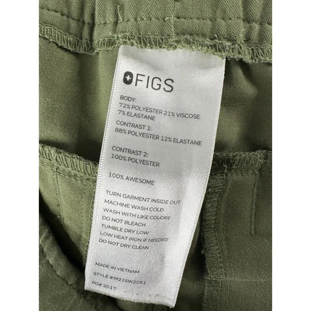 FIGS Men's Tansen Jogger Limited edition Olive Scrub‎ Pants Size Size S